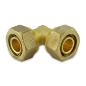 Everhot 3/4" x 3/4" PEX-AL-PEX Compression Elbow - Image 3