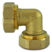 Everhot 1" x 1" PEX-AL-PEX Compression Elbow - Image 2