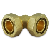 Everhot 1" x 1" PEX-AL-PEX Compression Elbow - Image 3