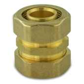 Everhot 1" x 1" PEX-AL-PEX Compression Coupling - Image 3