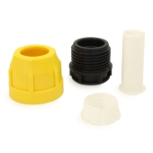 ProFlex 1" Compression Cap for SDR-11 Yellow PE Gas Pipe - Image 2