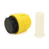 ProFlex 1" Compression Cap for SDR-11 Yellow PE Gas Pipe - Image 4