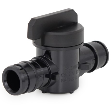 Everhot 1/2" PEX-A Expansion Poly Ball Valve, Lead-Free