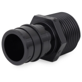Everhot 1" PEX x 1" MPT Expansion Adapter, Lead-Free - Image 1