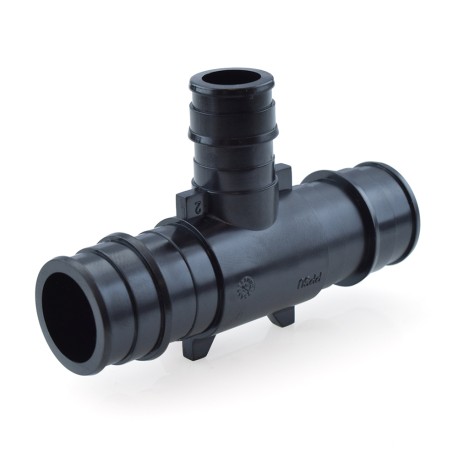 Everhot 3/4" x 3/4" x 1/2" Expansion PEX Tee, Lead-Free