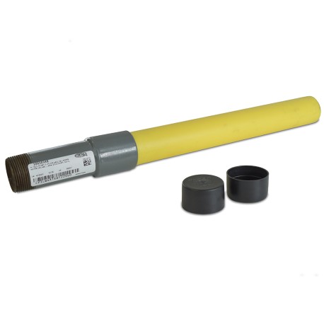 Oil Creek Plastics 1-1/4" IPS (PE Gas Pipe) x 1-1/4" MIP Steel Transition Adapter/Fitting