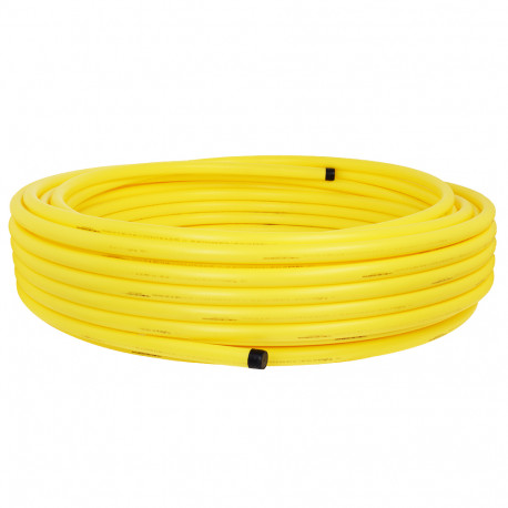 1" IPS x 300ft Yellow PE Gas Pipe for Underground Use, SDR-11 Oil Creek Plastics