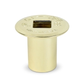 Sioux Chief HearthMaster Angle Log Lighter Gas Valve Kit (Valve, Polished Brass Flange and Key), NG or LP - Image 4