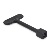 Sioux Chief HearthMaster Angle Log Lighter Gas Valve Kit (Valve, Black Flange and Key), NG or LP - Image 6