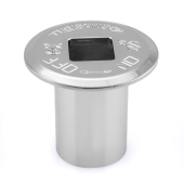 Sioux Chief HearthMaster Angle Log Lighter Gas Valve Kit (Valve, Chrome Flange and Key), NG or LP - Image 5