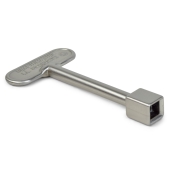 Sioux Chief HearthMaster Straight Log Lighter Gas Valve Kit (Valve, Brushed Nickel Flange and Key), NG or LP - Image 6