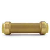 OmniGrip 3/4" x 3/4" Push To Connect Slip Coupling, Lead-Free - Image 2