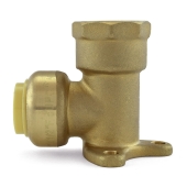 OmniGrip 1/2" Push To Connect x 1/2" FNPT Drop Ear Elbow, Lead-Free - Image 2