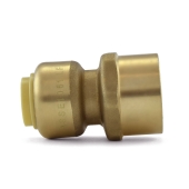 OmniGrip 3/8" Push To Connect x 1/2" FNPT Adapter, Lead-Free - Image 3