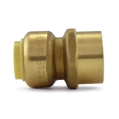 OmniGrip 1/2" Push To Connect x 1/2" FNPT Adapter, Lead-Free - Image 3