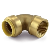 OmniGrip 1" Push To Connect x 1" FNPT Elbow, Lead-Free - Image 3