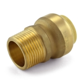 OmniGrip 3/4" Push To Connect x 3/4" MNPT Adapter, Lead-Free - Image 2