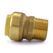 OmniGrip 3/4" Push To Connect x 3/4" MNPT Adapter, Lead-Free - Image 3