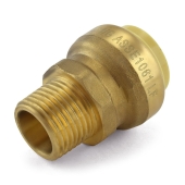 OmniGrip 3/4" Push To Connect x 1/2" MNPT Adapter, Lead-Free - Image 2