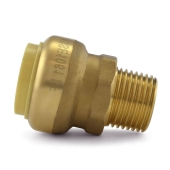 OmniGrip 3/4" Push To Connect x 1/2" MNPT Adapter, Lead-Free - Image 3