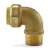 OmniGrip 3/4" Push To Connect x 3/4" MNPT Elbow, Lead-Free - Image 2