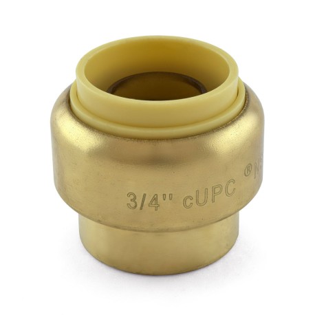 OmniGrip 3/4" Push To Connect Plug/Cap, Lead-Free