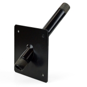 ProFlex 1/2" MIP x MIP Fireplace 45° Stub-Out Elbow w/ Plate - Image 1