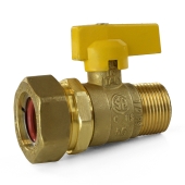 ProFlex 3/4" MIP x 3/4" ProFlex CSST Gas Ball Valve - Image 1