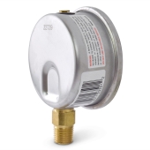 Winters 0-160 psi Liquid Filled Pressure Gauge, 2-1/2" Dial, 1/4" NPT - Image 2