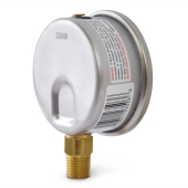 Winters 0-300 psi Liquid Filled Pressure Gauge, 2-1/2" Dial, 1/4" NPT - Image 2