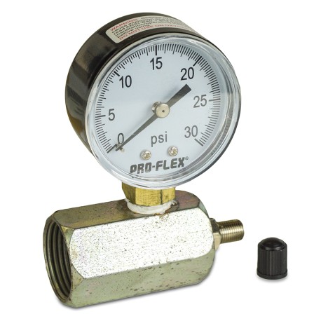 ProFlex 3/4" FIP, 0-30 psi Hex Tee Style Gas Pressure Test Kit