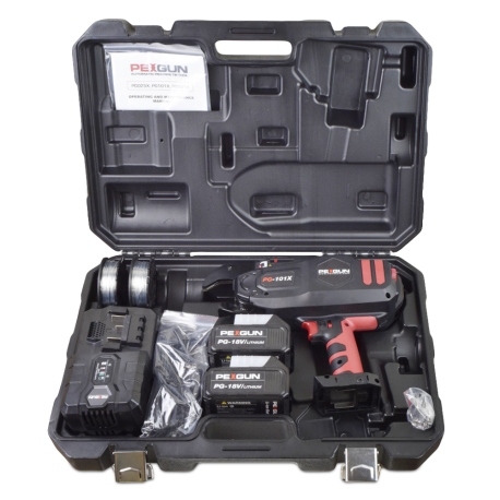 PEXGun PEXGun PG-101X Complete Kit - PEX Tubing Rebar & Wire Mesh Automatic Tie Tool