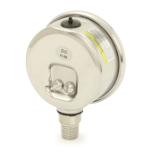 Boshart 0-100 psi, 304 St. Steel Pressure Gauge, 2-1/2" Dial, 1/4" NPT - Image 3