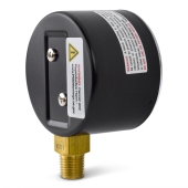 Winters 0-15" Water(H2O)/oz Pressure Gauge, 2-1/2" Dial, 1/4" NPT - Image 2