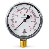 Winters 0-10 psi Pressure Gauge, 2-1/2" Dial, 1/4" NPT - Image 1