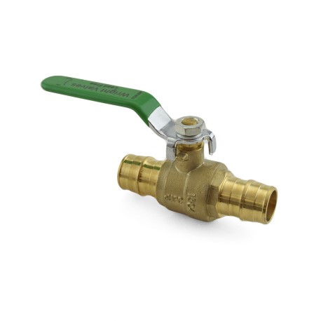 Wright Valves 3/4" Expansion PEX Brass Ball Valve, Lead-Free