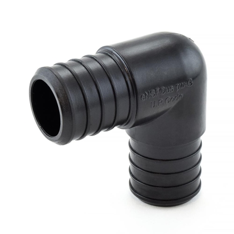 Everhot 1" PEX x 1" PEX Elbow, Poly Alloy, Lead-Free