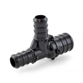 Everhot 3/4" x 1/2" x 1/2" PEX Tee, Poly Alloy, Lead-Free - Image 1