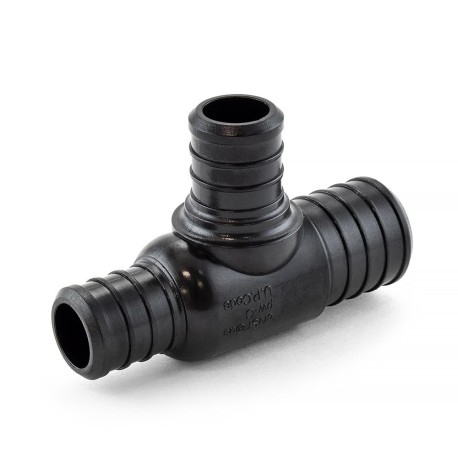 Everhot 1" x 3/4" x 3/4" PEX Tee, Poly Alloy, Lead-Free