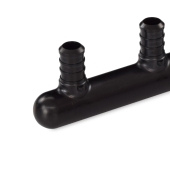 Everhot 6-Branch PolyAlloy PEX Manifold, 3/4" x 1/2" PEX, Closed, Lead-Free - Image 3