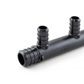 Everhot 4-Branch PolyAlloy PEX Manifold, 3/4" x 1/2" PEX, Open, Lead-Free - Image 2