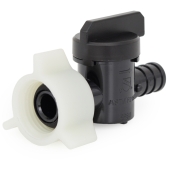Everhot 1/2" PEX x 1/2" FPT Swivel Poly Ball Valve, Lead-Free - Image 2