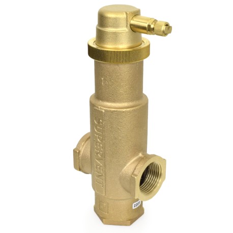 Honeywell-Resideo 1" Threaded, SuperVent Air Eliminator