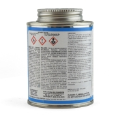 Spears 8 oz (1/2 pint) Wet-N-Dry Primerless PVC Cement w/ Dauber, Med Body, Very-Fast Set, Aqua Blue - Image 3