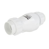 Liberty Pumps 2" Quiet PVC Check Valve w/ Unions, Solvent Weld - Image 2