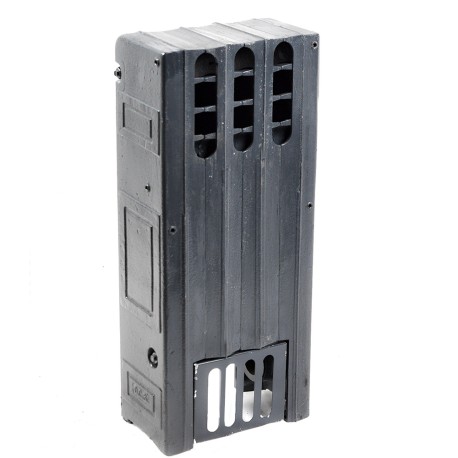 OCS 4-Section, 5" x 20" Cast Iron Radiator, Free-Standing, Ray style