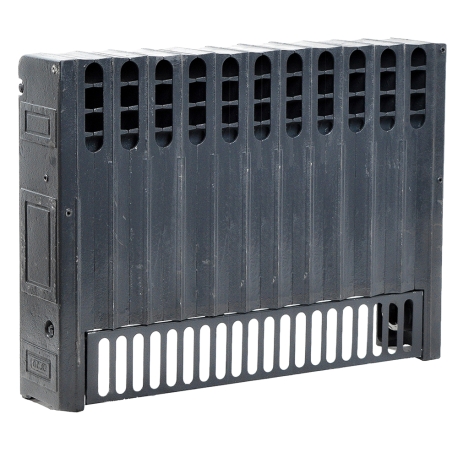 OCS 12-Section, 5" x 20" Cast Iron Radiator, Free-Standing, Ray style