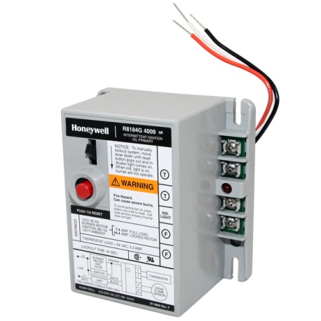 Honeywell Protectorelay Oil Burner Control, Intermittent