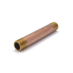 1/2" x 5" Brass Pipe Nipple