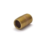 1/2" x Close Brass Pipe Nipple